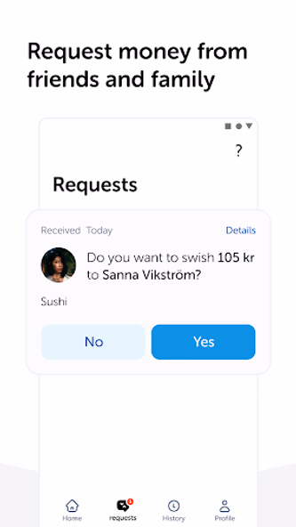 Swish payments Screenshot 3 - AppWisp.com Swish payments Screenshot 3 - AppWisp.com