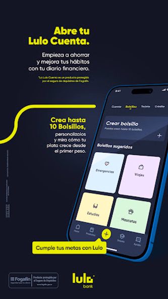 Lulo - Maneja tus finanzas Screenshot 2 - AppWisp.com Lulo - Maneja tus finanzas Screenshot 2 - AppWisp.com
