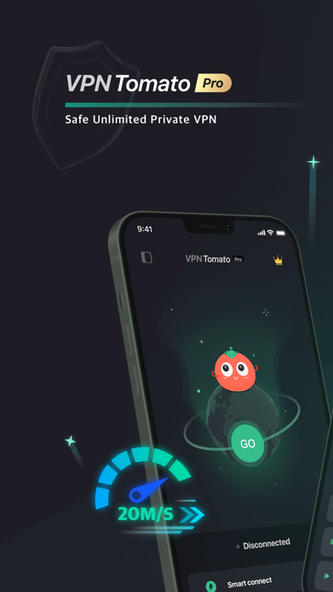 VPN Tomato Pro - Fast & Secure Screenshot 1 - AppWisp.com VPN Tomato Pro - Fast & Secure Screenshot 1 - AppWisp.com