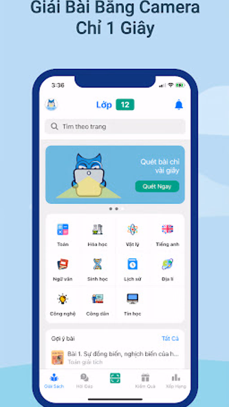 Giải Bài Tập Bằng Camera Screenshot 1 - AppWisp.com Giải Bài Tập Bằng Camera Screenshot 1 - AppWisp.com