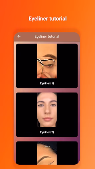 Eyeliner - Eyeliner Tutorial Screenshot 4 - AppWisp.com Eyeliner - Eyeliner Tutorial Screenshot 4 - AppWisp.com
