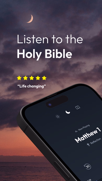 Bedtime Bible: Christian Sleep Screenshot 1 - AppWisp.com Bedtime Bible: Christian Sleep Screenshot 1 - AppWisp.com