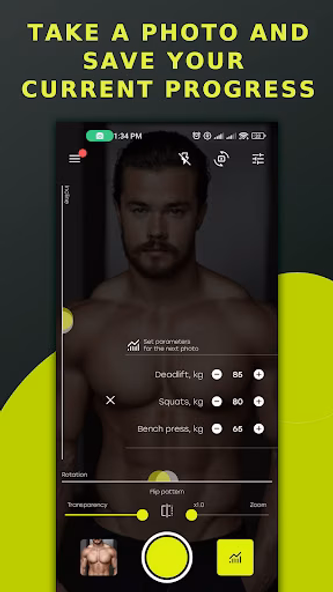 Fitness Camera: Progress track Screenshot 2 - AppWisp.com Fitness Camera: Progress track Screenshot 2 - AppWisp.com