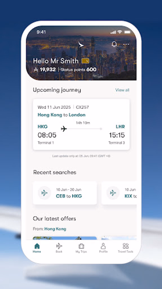 Cathay Pacific Screenshot 2 - AppWisp.com Cathay Pacific Screenshot 2 - AppWisp.com