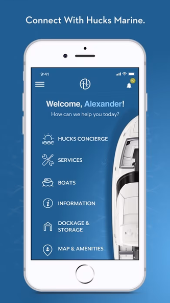 Hucks Marine & Resort Screenshot 1 - AppWisp.com Hucks Marine & Resort Screenshot 1 - AppWisp.com