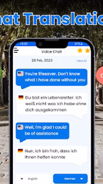 Language Translator App Screenshot 4 - AppWisp.com Language Translator App Screenshot 4 - AppWisp.com