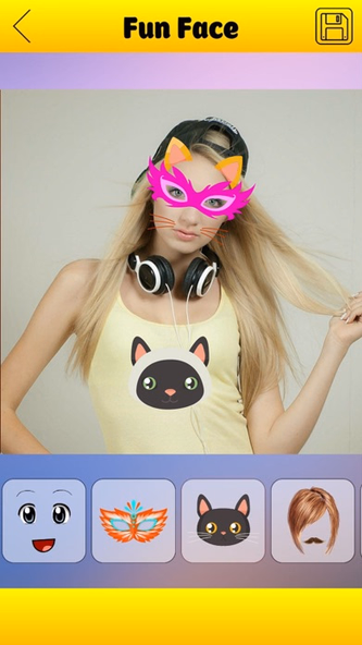 Face Masks Cats, Dog Swap Filters & Stickers Screenshot 2 - AppWisp.com Face Masks Cats, Dog Swap Filters & Stickers Screenshot 2 - AppWisp.com