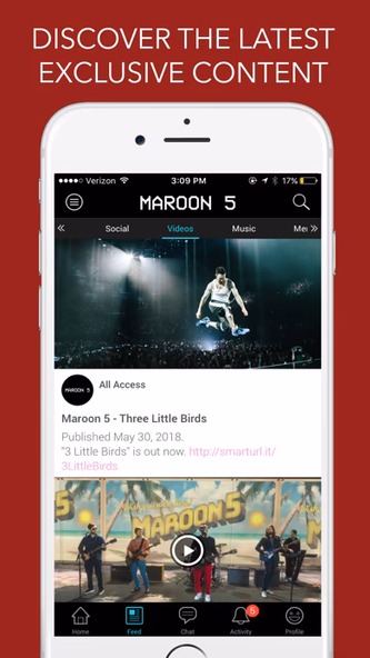 Maroon 5 Community Screenshot 3 - AppWisp.com Maroon 5 Community Screenshot 3 - AppWisp.com