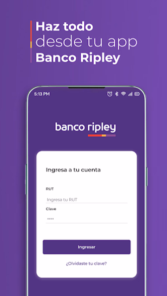 Banco Ripley Chile Screenshot 1 - AppWisp.com Banco Ripley Chile Screenshot 1 - AppWisp.com