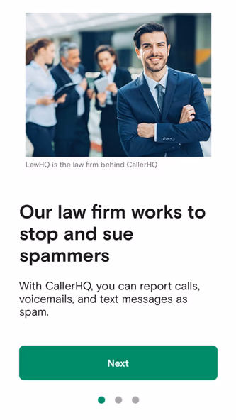 CallerHQ Catch & Sue Spammers Screenshot 1 - AppWisp.com CallerHQ Catch & Sue Spammers Screenshot 1 - AppWisp.com