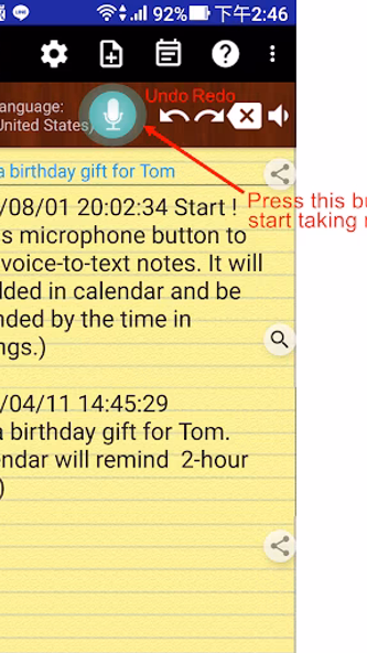 Voice Notes Screenshot 1 - AppWisp.com Voice Notes Screenshot 1 - AppWisp.com