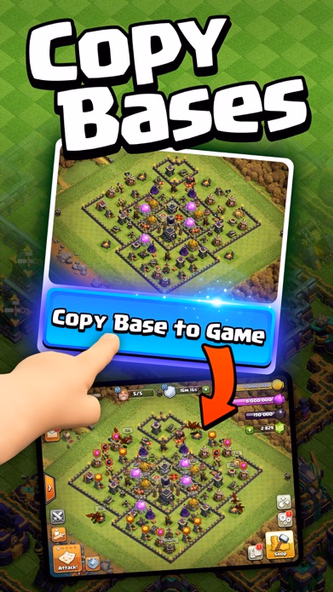 CoC Fanatic: Copy Maps & Base Screenshot 2 - AppWisp.com CoC Fanatic: Copy Maps & Base Screenshot 2 - AppWisp.com