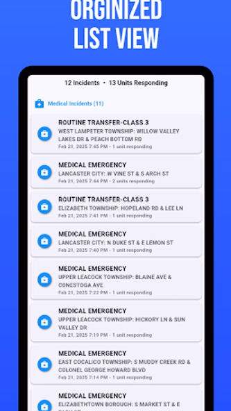 Lancaster Incidents Screenshot 2 - AppWisp.com