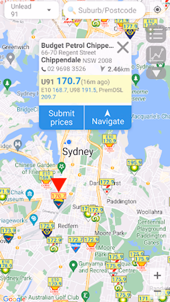 Petrol Spy Australia Screenshot 1 - AppWisp.com Petrol Spy Australia Screenshot 1 - AppWisp.com