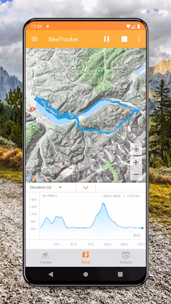 Bike Tracker: Cycling & more Screenshot 3 - AppWisp.com Bike Tracker: Cycling & more Screenshot 3 - AppWisp.com