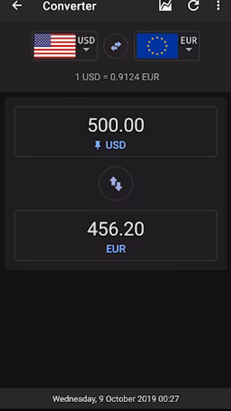 Currency Converter Screenshot 2 - AppWisp.com Currency Converter Screenshot 2 - AppWisp.com