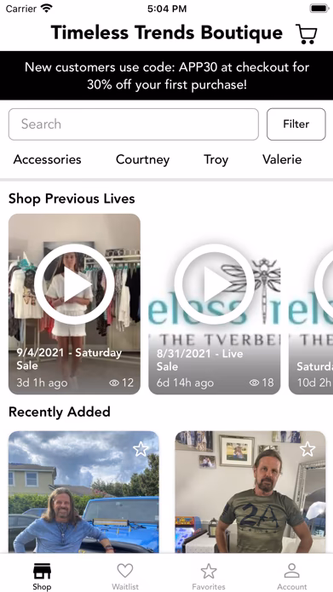 Timeless Trends Boutique Screenshot 1 - AppWisp.com Timeless Trends Boutique Screenshot 1 - AppWisp.com
