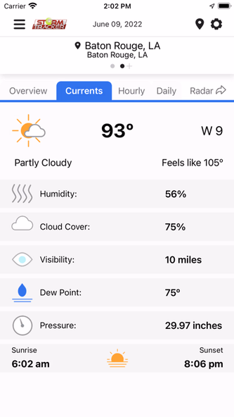WGMB WVLA Louisiana1st Weather Screenshot 3 - AppWisp.com WGMB WVLA Louisiana1st Weather Screenshot 3 - AppWisp.com