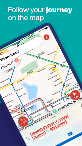 Hamburg Metro - Map & Route Screenshot 4 - AppWisp.com Hamburg Metro - Map & Route Screenshot 4 - AppWisp.com