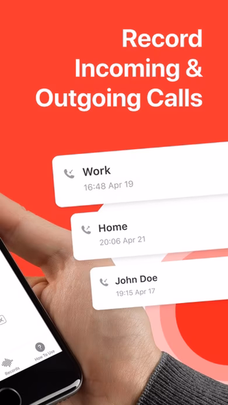 RECtime Call Recorder App Screenshot 2 - AppWisp.com RECtime Call Recorder App Screenshot 2 - AppWisp.com