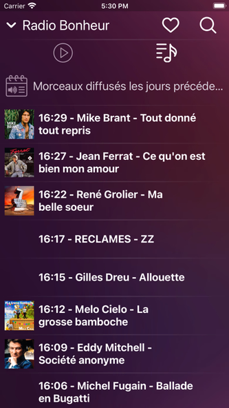 My Radio Endirect - France Screenshot 4 - AppWisp.com My Radio Endirect - France Screenshot 4 - AppWisp.com