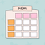 Meal plan template, food diary - AppWisp.com