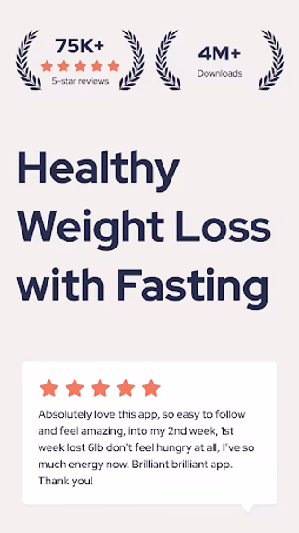 Intermittent Fasting: FastEasy Screenshot 1 - AppWisp.com Intermittent Fasting: FastEasy Screenshot 1 - AppWisp.com