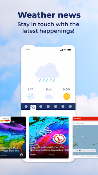 Weather Keyboard Screenshot 1 - AppWisp.com Weather Keyboard Screenshot 1 - AppWisp.com
