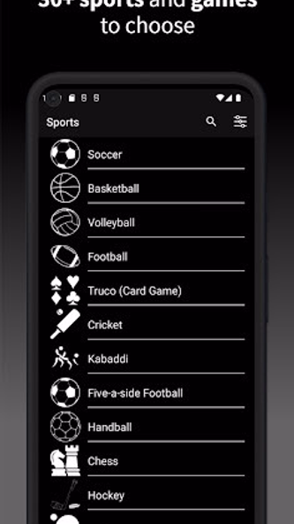 Virtual Scoreboard: Keep Score Screenshot 3 - AppWisp.com Virtual Scoreboard: Keep Score Screenshot 3 - AppWisp.com