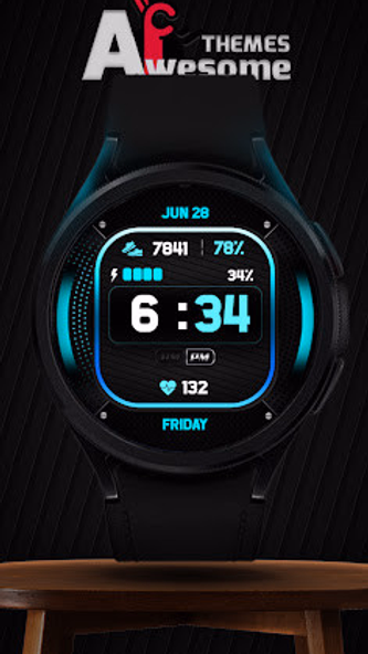 Velocity - Digital Watch Face Screenshot 1 - AppWisp.com Velocity - Digital Watch Face Screenshot 1 - AppWisp.com