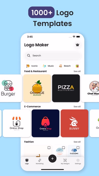 Logo Maker Shop - Creator ۬ Screenshot 1 - AppWisp.com Logo Maker Shop - Creator ۬ Screenshot 1 - AppWisp.com