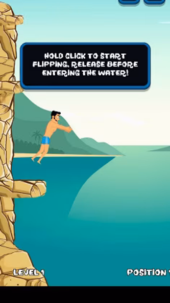 Cliff Diver Man Screenshot 3 - AppWisp.com