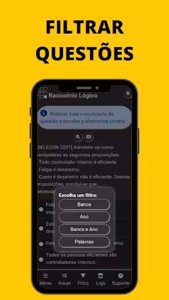 Concursos Públicos - Simulados Screenshot 4 - AppWisp.com Concursos Públicos - Simulados Screenshot 4 - AppWisp.com