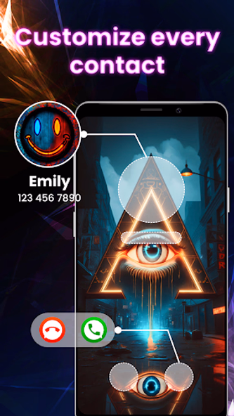 Call Screen Theme, Phone Color Screenshot 4 - AppWisp.com Call Screen Theme, Phone Color Screenshot 4 - AppWisp.com