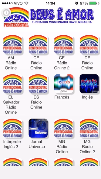 Rádio IPDA Screenshot 2 - AppWisp.com Rádio IPDA Screenshot 2 - AppWisp.com