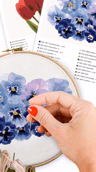 Cross Stitch Embroidery Art Screenshot 2 - AppWisp.com Cross Stitch Embroidery Art Screenshot 2 - AppWisp.com