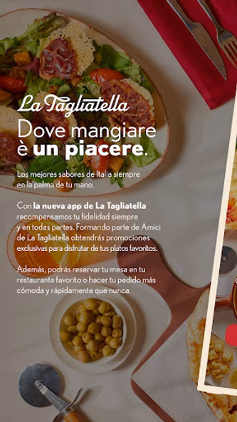 La Tagliatella Amici Screenshot 2 - AppWisp.com La Tagliatella Amici Screenshot 2 - AppWisp.com