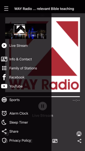 Jacksonville's WAY Radio Screenshot 2 - AppWisp.com Jacksonville's WAY Radio Screenshot 2 - AppWisp.com