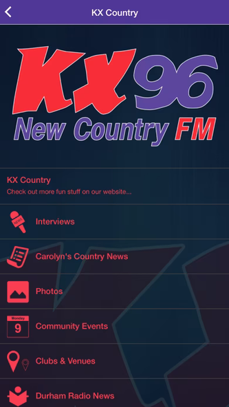 KX96 FM Screenshot 3 - AppWisp.com KX96 FM Screenshot 3 - AppWisp.com