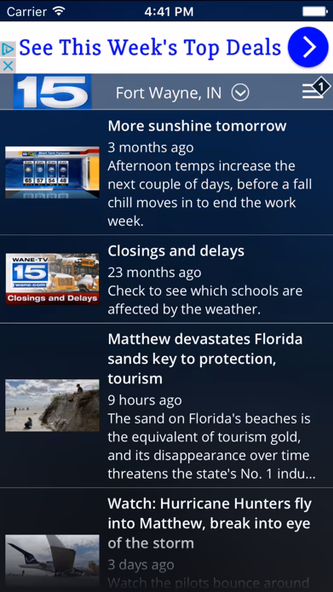 WANE WX Screenshot 4 - AppWisp.com WANE WX Screenshot 4 - AppWisp.com