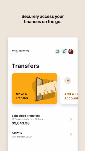 Sterling Bank WI Mobile Screenshot 2 - AppWisp.com Sterling Bank WI Mobile Screenshot 2 - AppWisp.com