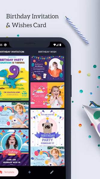 Birthday Invitation Card Maker Screenshot 3 - AppWisp.com Birthday Invitation Card Maker Screenshot 3 - AppWisp.com