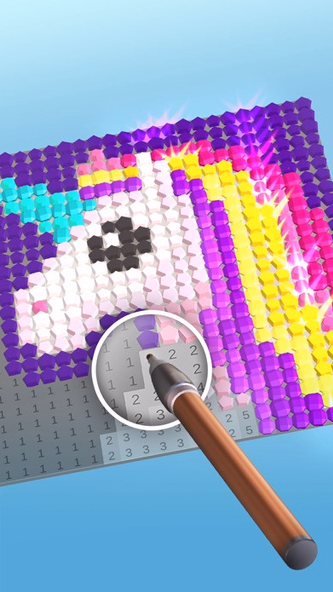 Diamond Painting ASMR Coloring Screenshot 3 - AppWisp.com Diamond Painting ASMR Coloring Screenshot 3 - AppWisp.com