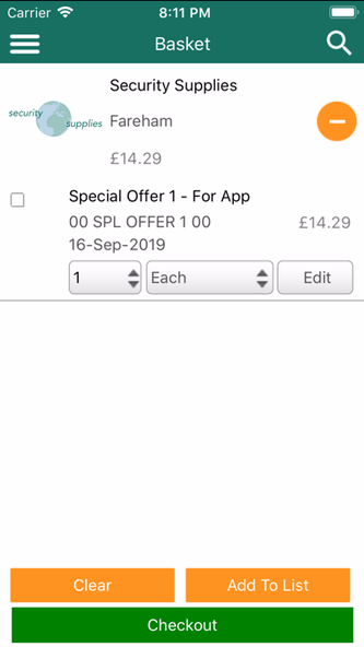 Security Supplies Screenshot 4 - AppWisp.com Security Supplies Screenshot 4 - AppWisp.com