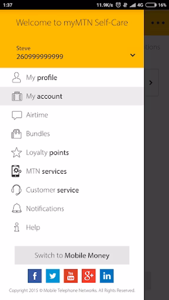 MyMTN Screenshot 3 - AppWisp.com MyMTN Screenshot 3 - AppWisp.com
