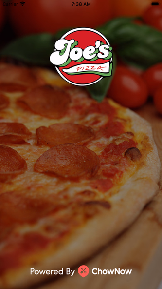 Joe's Pizza - Higgins Screenshot 1 - AppWisp.com Joe's Pizza - Higgins Screenshot 1 - AppWisp.com