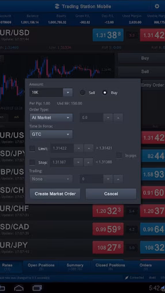 FXCM Trading Station Tablet Screenshot 3 - AppWisp.com FXCM Trading Station Tablet Screenshot 3 - AppWisp.com