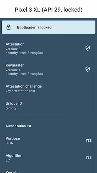 Key Attestation Demo Screenshot 1 - AppWisp.com Key Attestation Demo Screenshot 1 - AppWisp.com