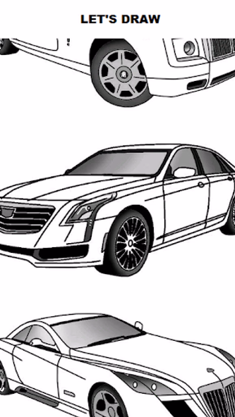 Draw Cars: Luxury Screenshot 1 - AppWisp.com Draw Cars: Luxury Screenshot 1 - AppWisp.com