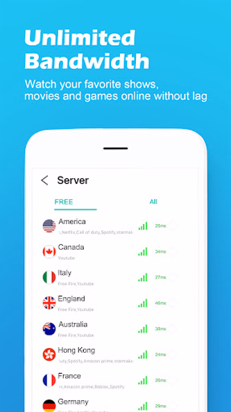 VPN - Fast Secure Stable Screenshot 1 - AppWisp.com VPN - Fast Secure Stable Screenshot 1 - AppWisp.com